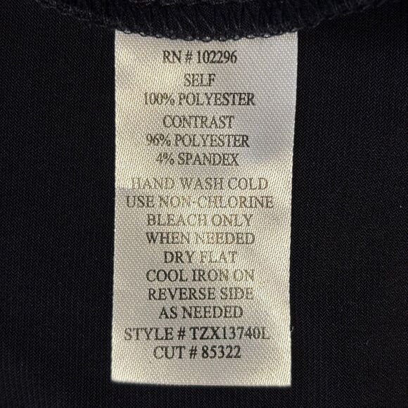 NEW Connected Apparel Dress 18W Navy Sleeveless Pullover with 27" Shawl NWT - Picture 13 of 14